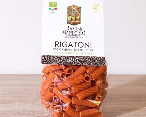 Pasta-Rigatoni-Lenticchie